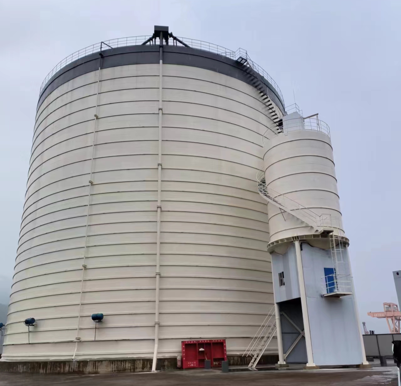 安州10万吨水泥钢板库