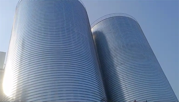 安州2座混凝土高架卷板仓